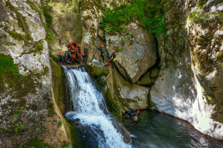 Hrcavka Canyoning Tours with Our Team