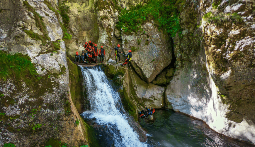 Hrcavka Canyoning Tours with Our Team