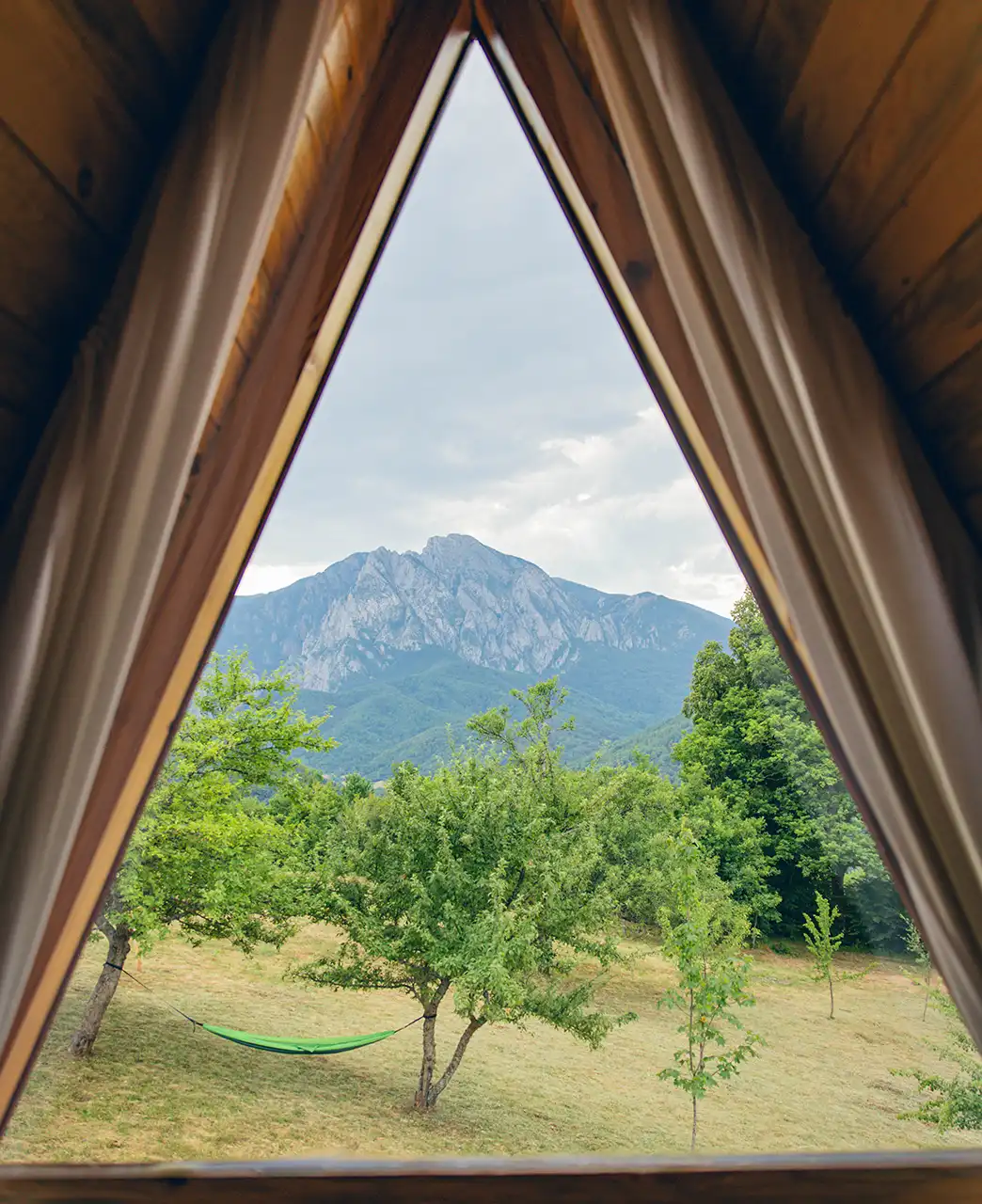 camp nomad in national park sutjeska